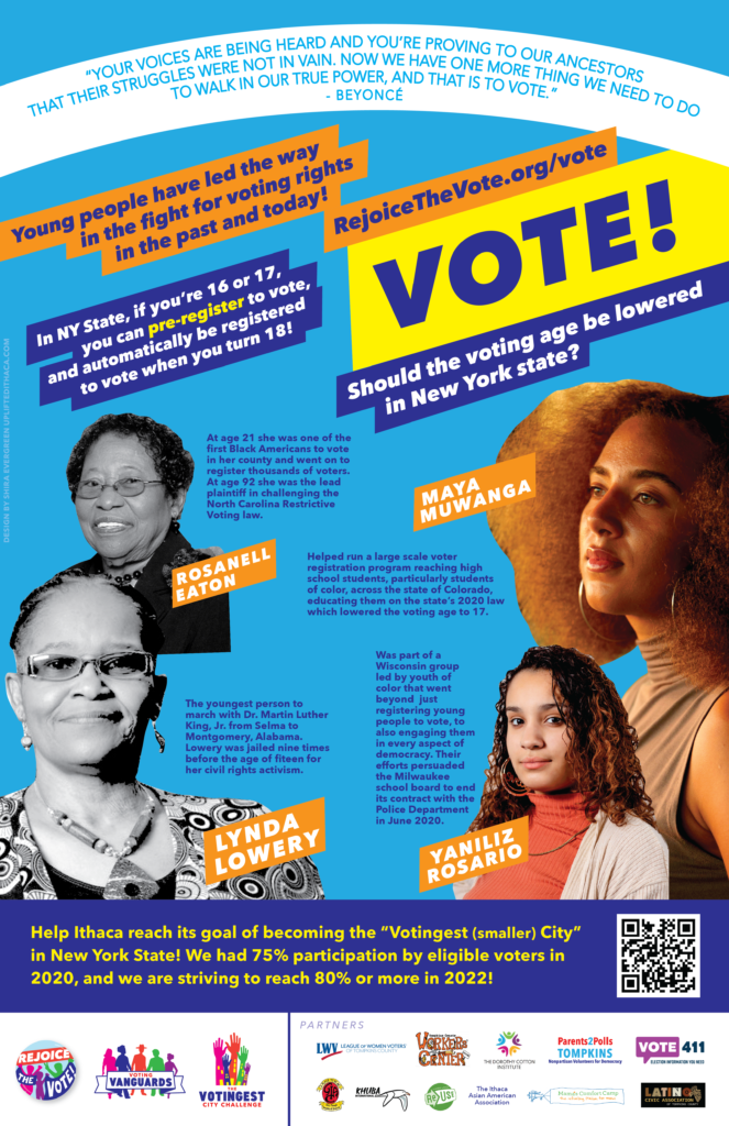 youth voting poster