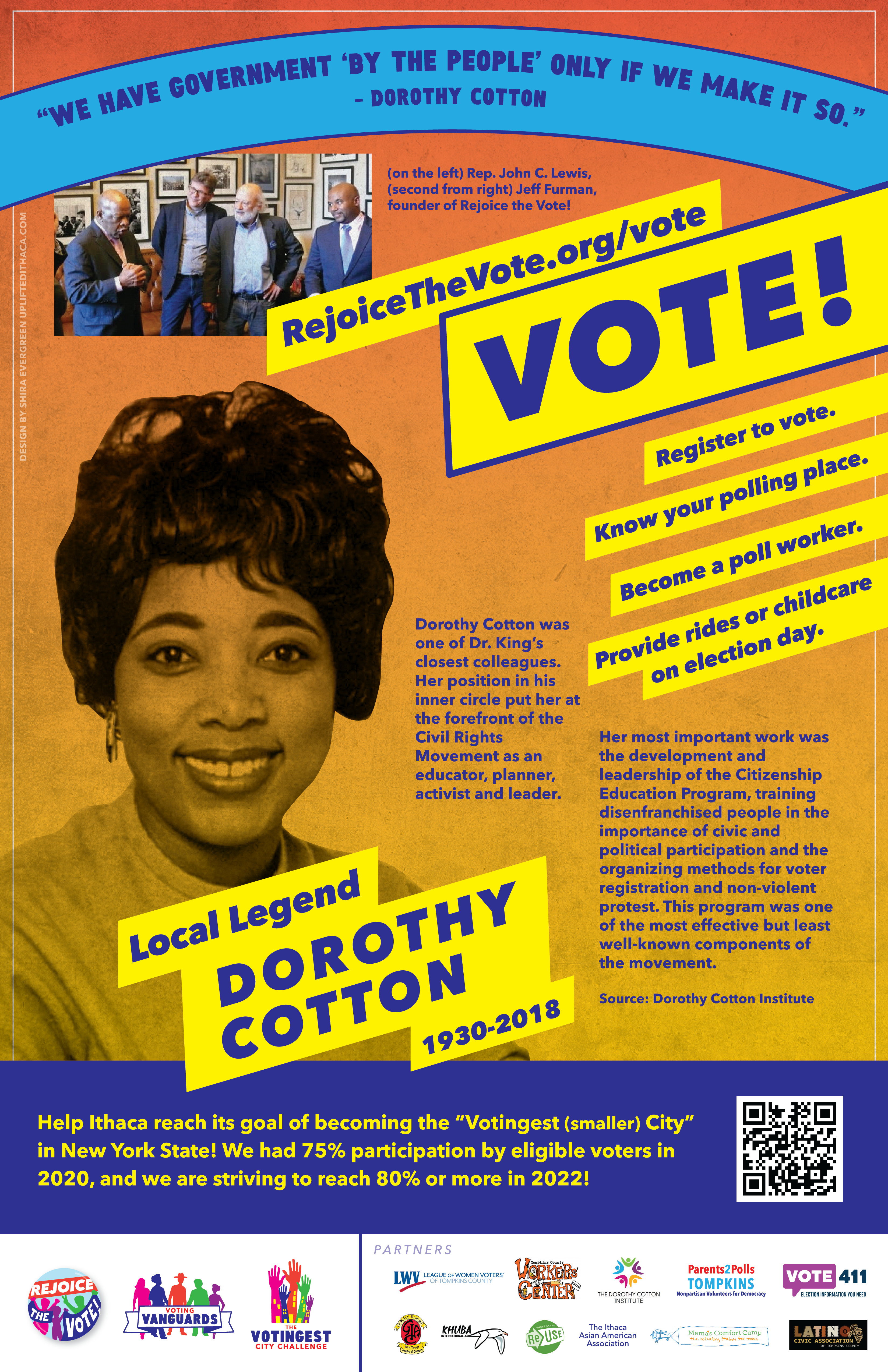 voting poster dorothy cotton