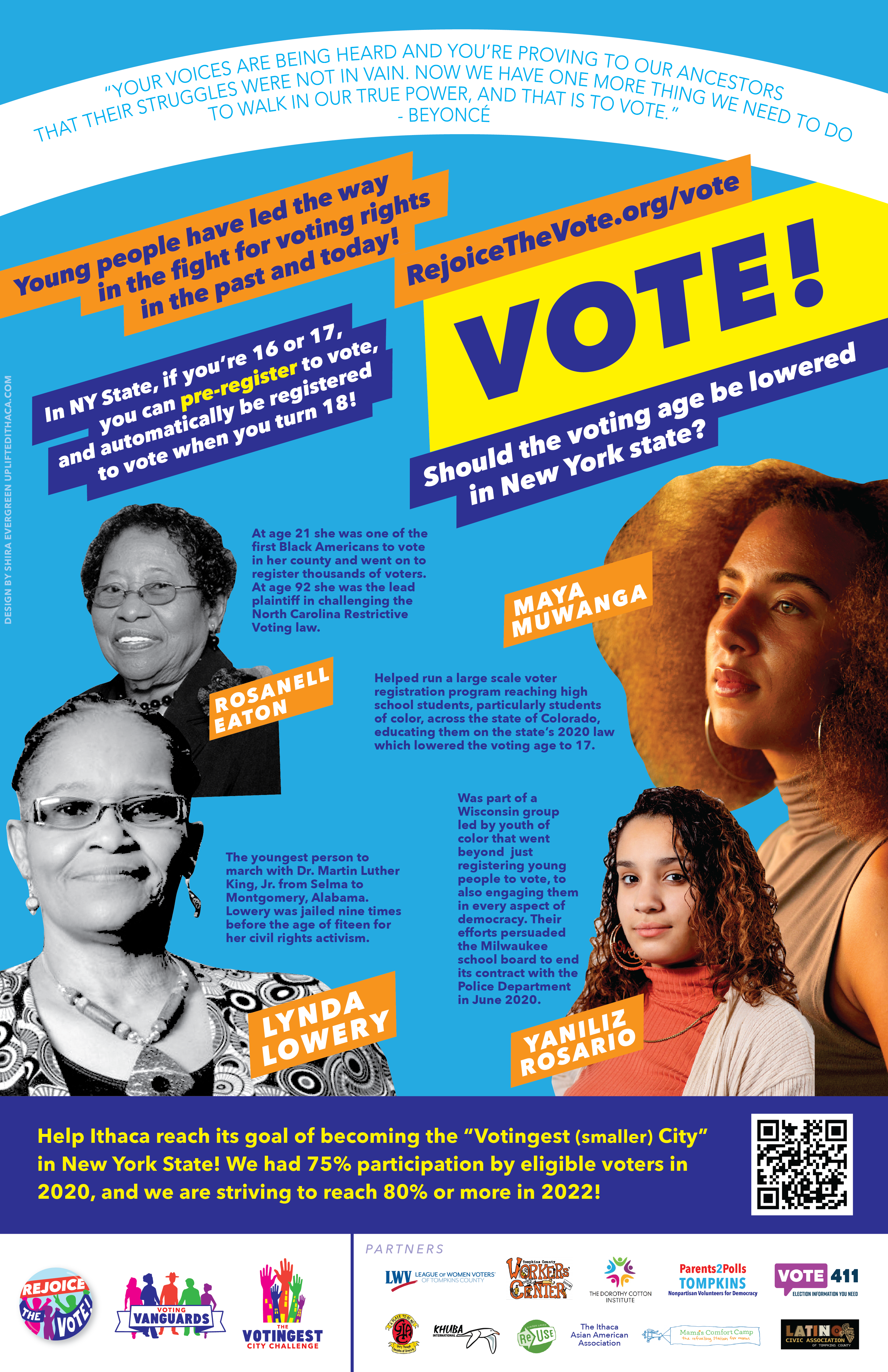youth voting poster